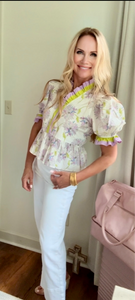 Lilac & Lime Top