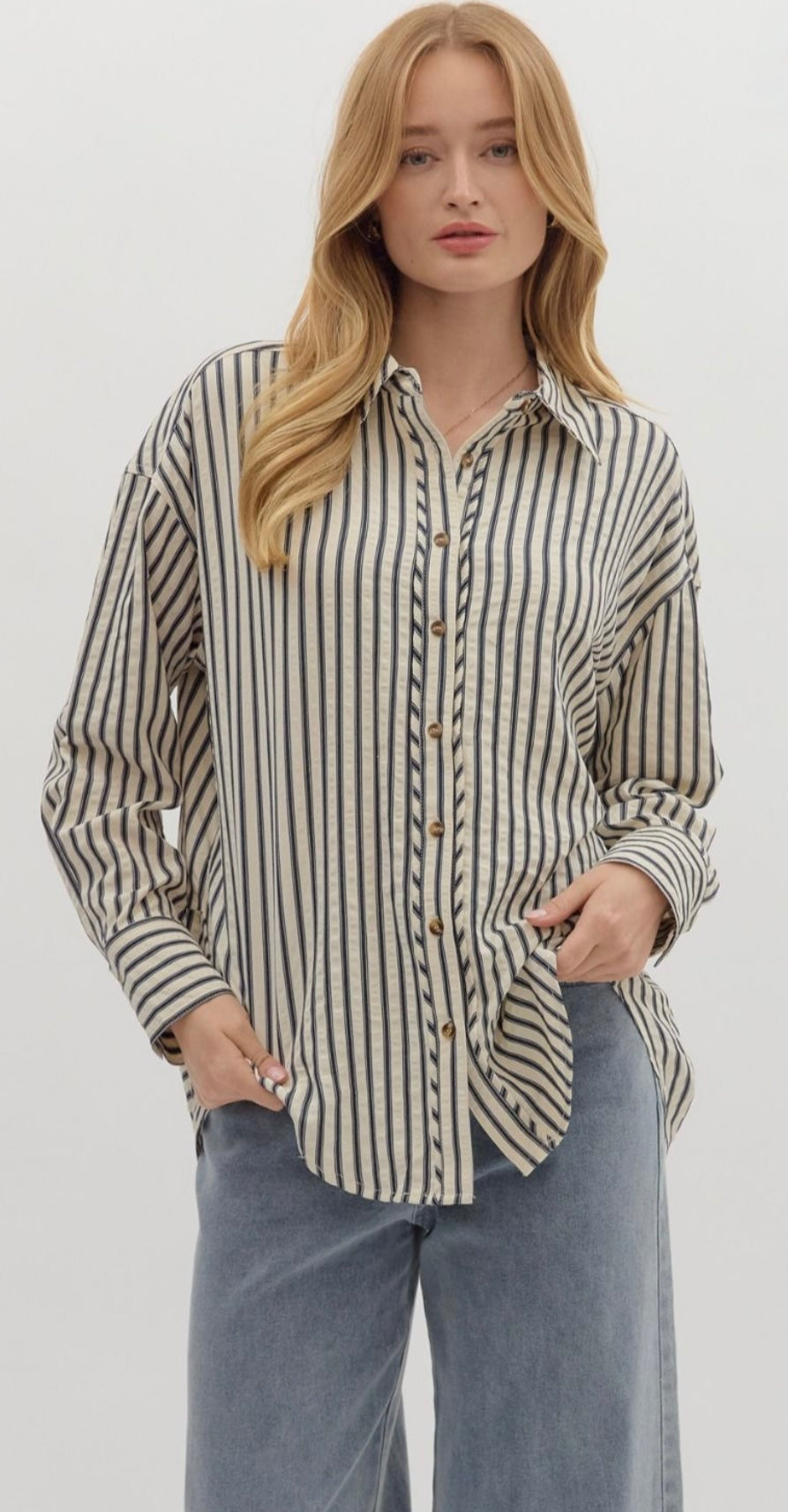 Emily Button Down
