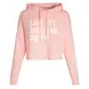 Lake Life Crop Hoodie